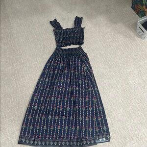 Hill House Set Navy Trailing Fern